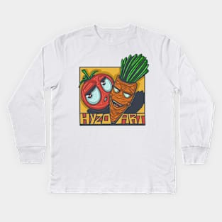 Tom and carrot Kids Long Sleeve T-Shirt